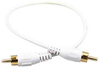 Legrand - On-Q CM1018 Audio Mini Patch Cable (1 ft) White
