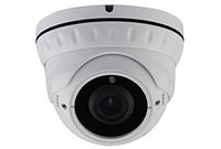 CamVtech 2.4MP 1080P HD 4-in-1 CCTV Camera 2.8 Vari-Focal Lens, Metal Case, Wide Angle Zoom Indoor & Outdoor-Day & Night White Home Security Surveillance Dome Camera - White