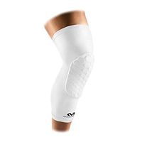 McDavid Hex Leg Sleeves, Pair, Medium, White