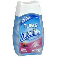 TUMS SMOOTHIES BERRY FUSION 60Tablets