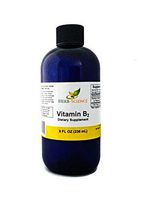 Liquid Vitamin B2 Riboflavin Drops, Alcohol-Free Liquid Extract Support Digestion, Maintain Proper Energy Levels, Boost Collagen Production for Healthy Hair, Nails, Skin, Herb-Science (8 oz)