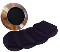 Gardenatomy Compost Pail Bucket Replacement Filters - Fits Large 1.3 to 1.5 Gallon Compost Pail - Dual Charcoal - 4 sets - (1.3 Gallon Size - Filters)