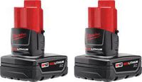 Milwaukee - M12 REDLITHIUM XC Battery - ( 2 Pk. )