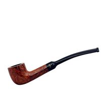 Salina semi Bent Fishtail Briar Tobacco Smoking Pipe