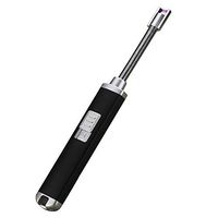Sundlight Lighter, Electronic USB Charging Battery Lighter Windproof Aluminum Arc Igniter Lighter for Outdoor BBQ Kitchen Candles Fireworks Camping