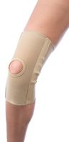 Body Sport Slip On Knee Compression Sleeve with Open Patella and Stays Knee Brace, X-Large