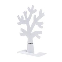 Polaroid Family Tree Frame - Tree with Stand & Five Magnetic Mini-Picture Frames (White) for Zink 2x3 Photo Paper Pojects (Snap, Zip, Z2300)