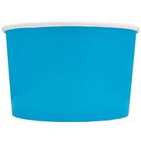 Blue Paper Ice Cream Cups - Large 20 oz Dessert Bowls - Perfect For Your Yummy Food & Treats - Frozen Dessert Supplies - 600 Count