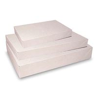 White Apparel Box 11" X 8-1/2" X 1 3/4" | Quantity: 100 Width 8 1/2