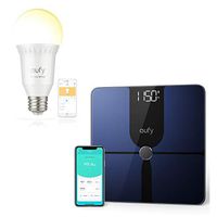 eufy Smart Scale P1 | eufy Lumos Smart Bulb by Anker- White