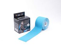 3NS Kinesiology Sports Athletic Tape Cotton - 2" x 16.4ft / 5cm x 5m (Blue) Elastic Muscle Support Tape Water Resistant Strapping Taping Tape