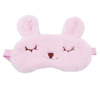 YouCY Rabbit Sleep Eye Mask Cute Cartoon Animal Bunny Eye Mask Fashion Eye Mask Cute Sleeping Blindfold Eye Cover for Sleeping Women Travel Eye Mask for Airplane,Pink