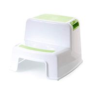 Toilet stool Kids Plastic Stool Bath Home Non-Slip Bathroom Toilet Padded (Color : Green)