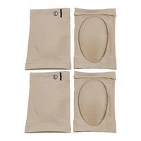 Healifty Compression Arch Support Sleeves Sock with Comfort Gel Pad Cushions Arch Brace for Flat Feet Plantar Fasciitis Sleeves Shoe Insert Insole 2 Pairs