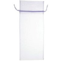 Pouch Depot PDR-30 430 10-Pack Organza Bag, 6 by 14-Inch