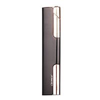 Metal Jet Torch Windproof Lighter Women's Cigarette Lighter Color Random(Item Will Come Without Butane)