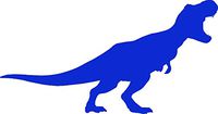 hBARSCI T-Rex Vinyl Decal - 5 Inches - for Cars, Trucks, Windows, Laptops, Tablets, Outdoor-Grade 2.5mil Thick Vinyl - Royal Blue