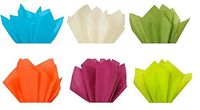 Fiesta Party Supplies: Multi Color Tissue Paper Bundle for Gift Wrapping, 144 Sheets, Bright Colorful Mexican Assortment