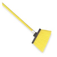 TOUGH GUY Yellow 12" Polypropylene Angle Broom