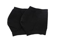 Women Men Heel Protector Moisturizing Gel Feet Sleeve Heel Socks Cup Cushion to Relieve Pain and Pressure Soften Repair Cracked Skin (M, Black)