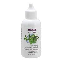 NOW Solutions, Activated Nasal Mist, Soothes Nasal Passages with Erythritol and Sea Salt, 2-Ounce