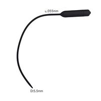 WUTTUAICCI 10 Frequencies Silicone Sounds for Men (Battery is Not Included) Sold only by TXY US (Color : Black, Size : 35.5mm0.55mm)