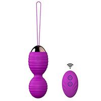 Kegel Balls Exercise Weight for Women Strengthening Pelvic Floor Exercises Tightening, Wireless Remote Silicone Kegel Balls Pelvic Weights Training Set for Beginners