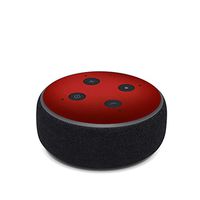 Red Burst - Skin Sticker Decal Wrap for Amazon Echo Dot 3rd Gen