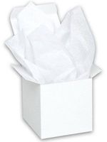 Acid-free White Tissue Paper 15 x 20", Pack of 20 Sheets