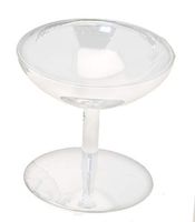 24 Mini Plastic Champagne Cups Glasses Wedding Favor Clear
