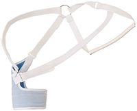 Rolyan Original Hemi Arm Sling for Right Arm, Comfortable Shoulder Sling with Elastic Straps, Shoulder Immobilizer Support for Stroke, Tissue Injury, Surgery, or Ligament Strain, Medium Regular