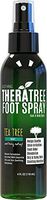 TheraTree Foot Spray for Shoe & Foot Odor with Tea Tree, Neem, MSM & Menthol for Soothing Skin Irritation. Great for Athletes.