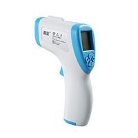 Wlcome Forehead Thermometer, Accurate Digital Thermometer,Immediate Result 丨Non-Contact Digital Infrared Body Forehead Ear Thermometer Temperature Meter for Baby Kids Adults Indoor Outdoor Blue