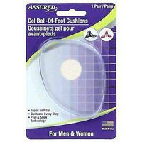 Gel Pads | Ball of Foot Cushions (2 Pairs) All Day Pain Relief and Comfort One Size Fits Shoe Inserts for Men and Women