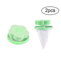 Peyan Novel Flower Shape Washing Machine Hair Removal,Mesh Filter Bag Floating Filtering Sticky Hair Bag