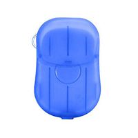 Disposable Hand Washing Soap Paper Sheets, Portable Pocket Size Hand Soap, Travel Hiking Washing Hand Bath Paper Soap for Home Kitchen School Office Bathroom