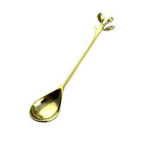 Mini Coffee Tea Branch Design Cup Spoon Fruit Fork Kitchen Gadget Tool Gift - Golden Spoon SoundsBeauty