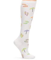Nurse Mates Compression Socks 12-14 mmHg (Life's A Beach)