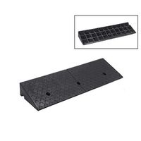 Rubber Car Curb Ramps Car Locomotive Uphill Pad, Non-slip Wear-resistant Triangle Pad, Community Service Home Stair School Threshold Ramp Road Tooth Ramp Pad 12cm / 13cm Threshold Ramp Kit Set for Dri