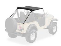 Bestop 52507-01 Black Crush Traditional Bikini Top for 76-83 CJ5 by Bestop