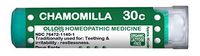 OLLOIS Organic, Lactose-Free Homeopathic Medicines, Chamomilla 30C Pellets, 80Count for Teething & Irritability