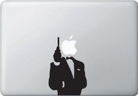 SPY / SECRET AGENT MAN - Macbook Vinyl Decal Sticker (13")