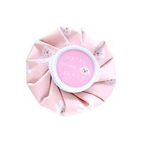 SUPVOX Ice Packs Reusable Ice Bag Hot and Cold Pack with Spill Proof Caps for Injuries Breastfeeding Tired Eyes Headaches Swelling (Pink)