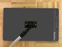 20" Microfiber Basketball Court Sweat MOP, Game Day Perspiration MOP