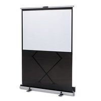 Quartet Euro Portable Cinema Screen w/Black Carrying Case, 80quot; Diagonal