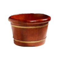 Foot Spa Wooden Tub,Solid Wood Foot Soaking Barrel，feet Soaking Tub，Thicken Wooden Tub，Wooden Foot Bath Barrel，Solid Wood Foot Washing Barrel