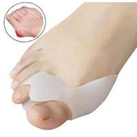 1Pair Bone Thumb Orthotic Orthopedic Silicone Big Toe Separator Bunion Corrector Pedicure Foot Care Tool