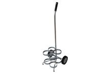FWF Oxygen CART W/Adjustable Handle Holds 4 (D OR E Style) CYLINDERS Diameter 4.3" Made in USA