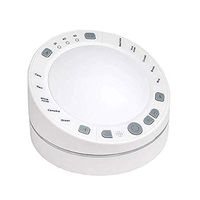 OOCOME White Noise Sound Machine with LED Night Lamp for Sleeping, Sound Therapy Machine for Adults&Baby, Portable Sleep Aid Machine with DIY Sound Recording 10 Nature Musics for Home, Office, Travel