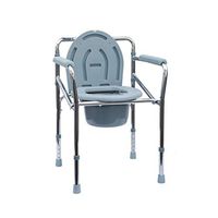 Toilet Chair Elderly Toilet Portable Non-Slip Toilet seat Foldable Mobile Toilet Home Free Installation Toilet (Color : Blue, Size : 4771cm)